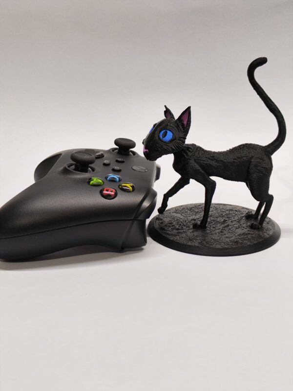 Gato de coraline (12cm altura)